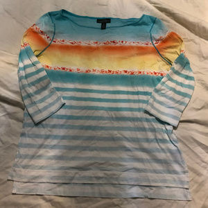 Lauren Ralph Lauren Jeans 100% Cotton Shirt Size M